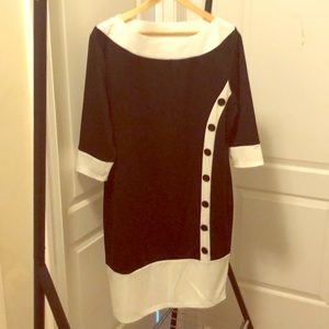 Black and white Nextmia dress